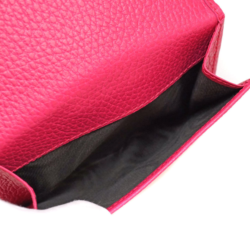 Gucci Leather Marmont Un Passion Wallet Pink GG - Picture 9 of 12